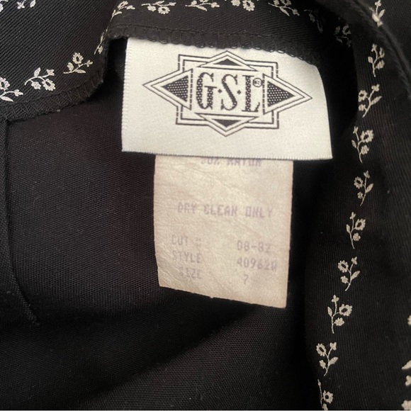 Vintage 90s mini wrap skirt size 7 - Picture 7 of 7